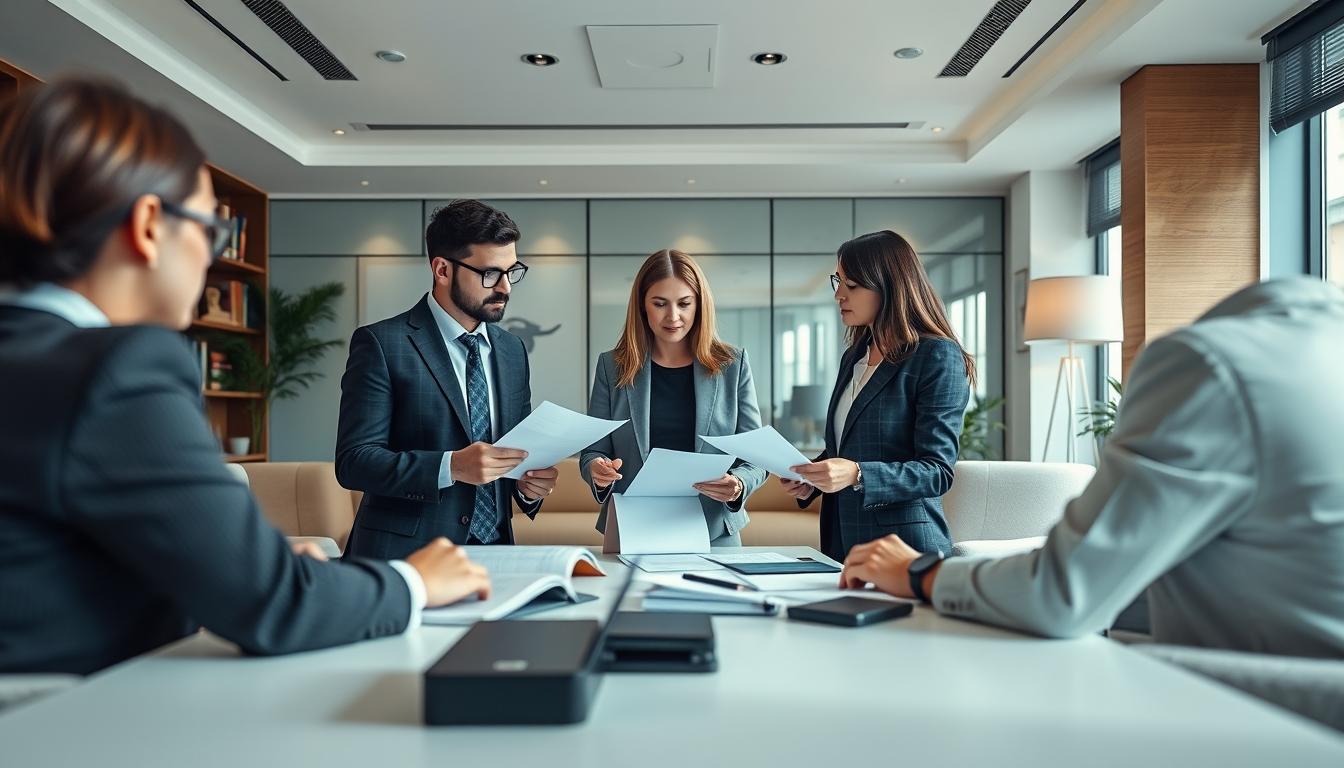 Property settlement documents and transfer review